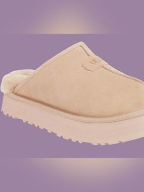 UGG-Discoquette Slide Slipper-Mustard Seed